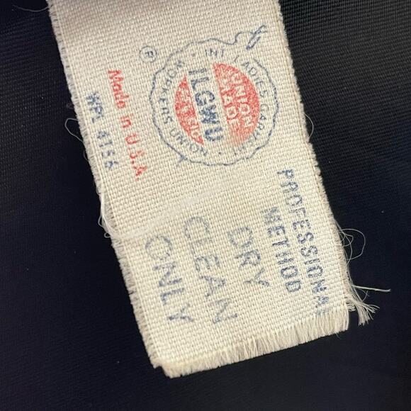 Darcy Vintage 80s Black Formal Satin Taffeta Puff Sleeves Wrap Blouse S - Picture 8 of 8